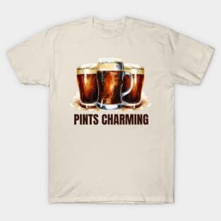 FUNNY BEER - IRISH PINTS CHARMING T-Shirt